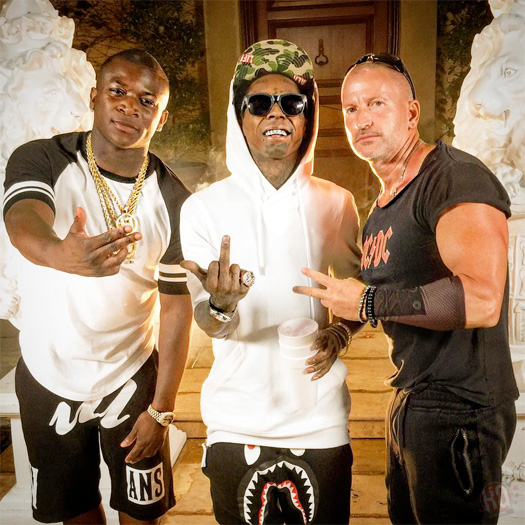 On Set Of OT Genasis & Lil Wayne Do It Video Shoot In Los Angeles