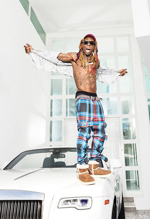 lil wayne in uggs