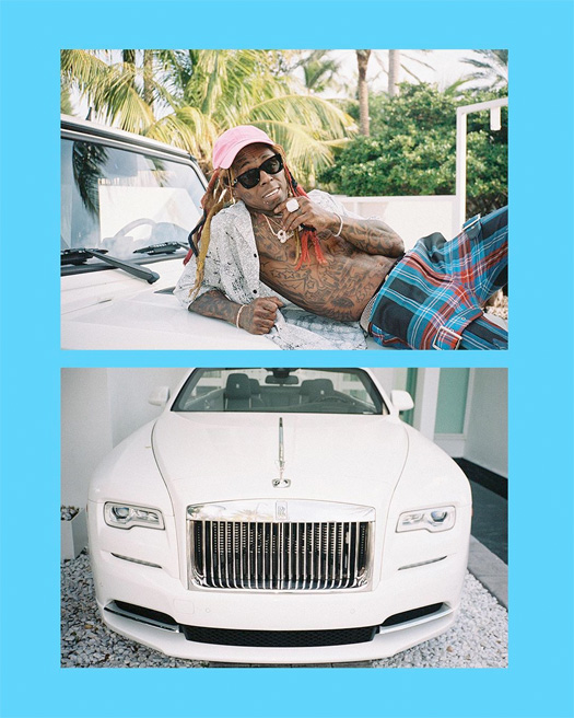 Outtakes From Lil Wayne Photo Shoot With BAPE & UGG