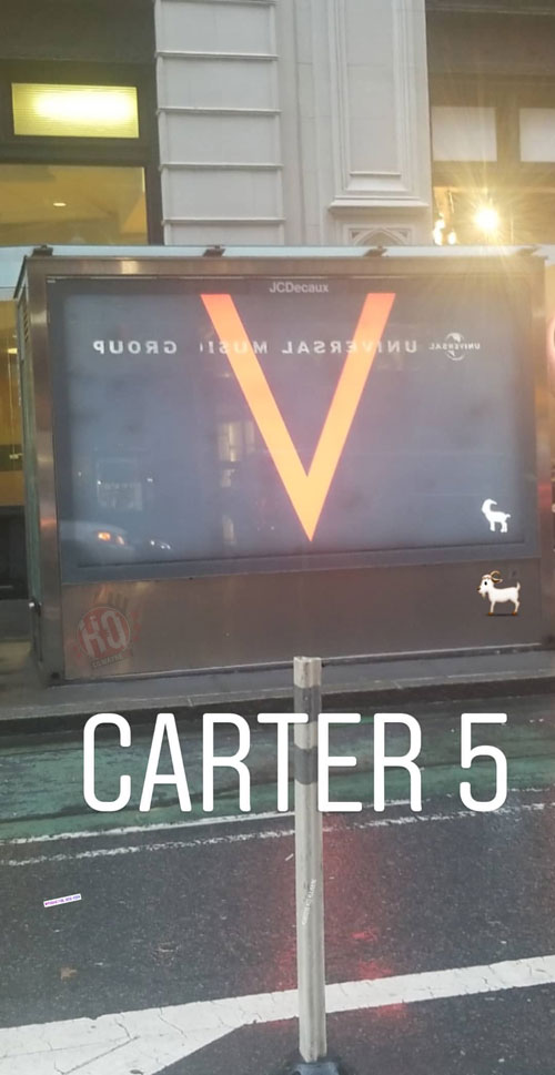 Promo Billboards For Lil Wayne Tha Carter V Album Have Started To Pop Up