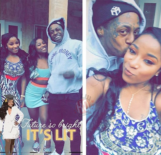 Reginae Carter Graduates High School, Lil Wayne & Toya Wright Join The Celebrations