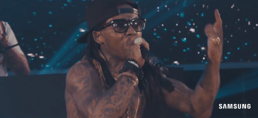 Samsung Release Official Footage Of Lil Wayne & 2 Chainz Performing Blue C-Note Live In Austin