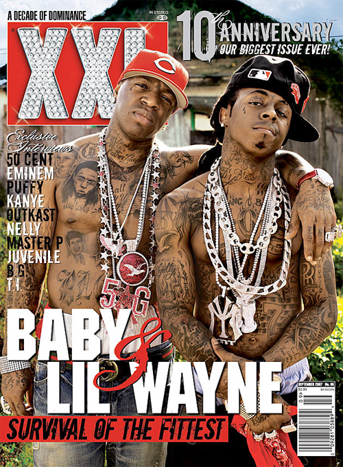 Scans Of Lil Wayne & Birdman Cover Story For XXL Magazine 2006 Issue