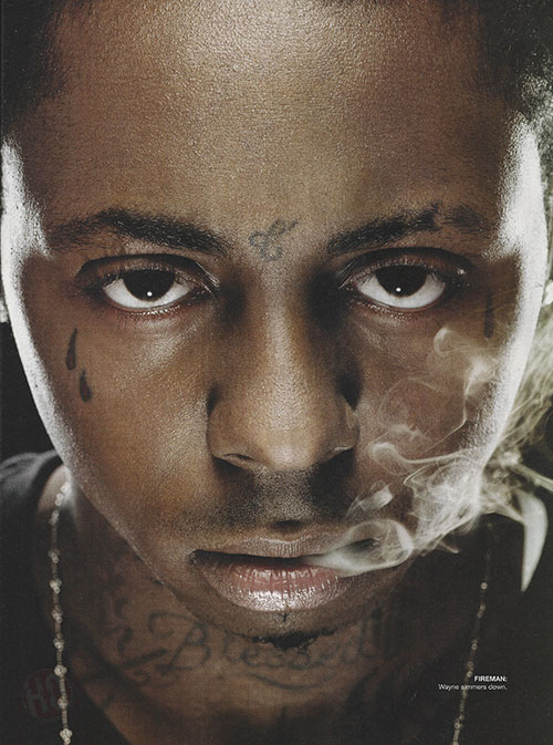 Scans Of Lil Wayne Cover Story For VIBE Magazine 2007 Issue