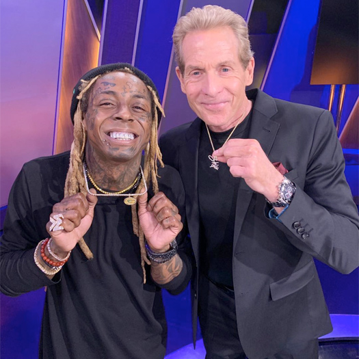 Skip Bayless & Lil Wayne Talk Disagreeing With Each Other, Tattoos, Music & More