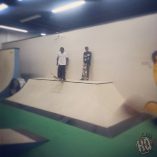 Soulja Boy & Mike Go Skating & Bowling At Lil Wayne Crib