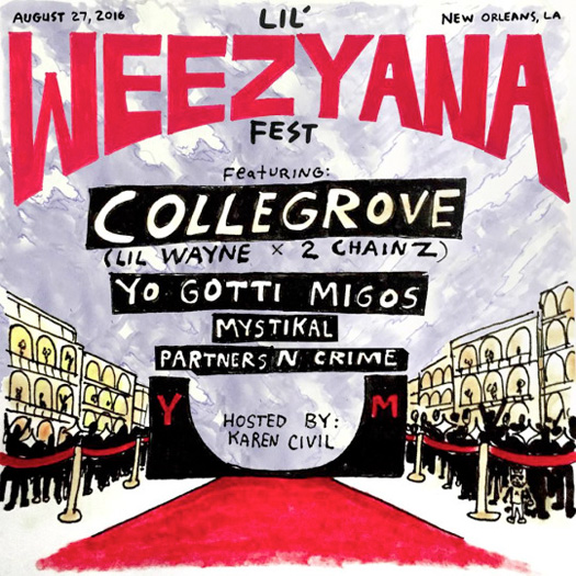 Special Guests For Lil Wayne 2016 Lil Weezyana Fest Have Been Announced