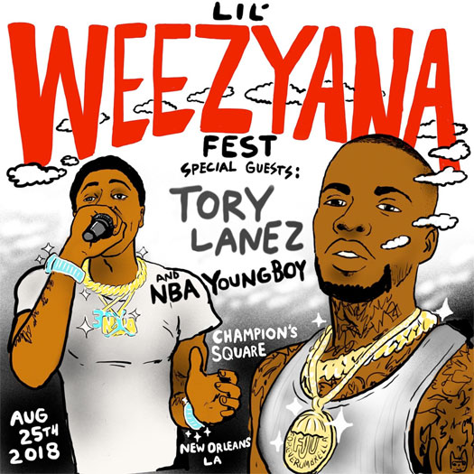 The Special Guests For Lil Wayne 4th Annual Lil Weezyana Fest Have Been Announced