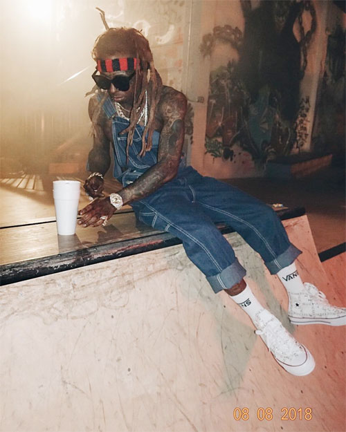 Swizz Beatz & Lil Wayne Shoot A Music Video In Miami