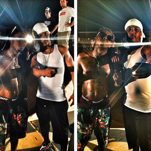 Photos From T.I. & Lil Wayne Ball Video Shoot In New Orleans