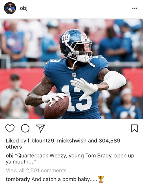 Tom Brady Is A Lil Wayne Fan, Listens To Tha Carter 4 In His Car & Finishes Lyrics On Odell Beckham Instagram