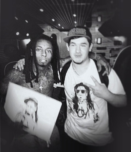 Two Members From The LilWayneHQ Forum Meet Lil Wayne