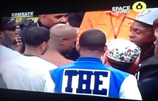 Lil Wayne & 50 Cent Meet At Mayweather & Cotto Fight