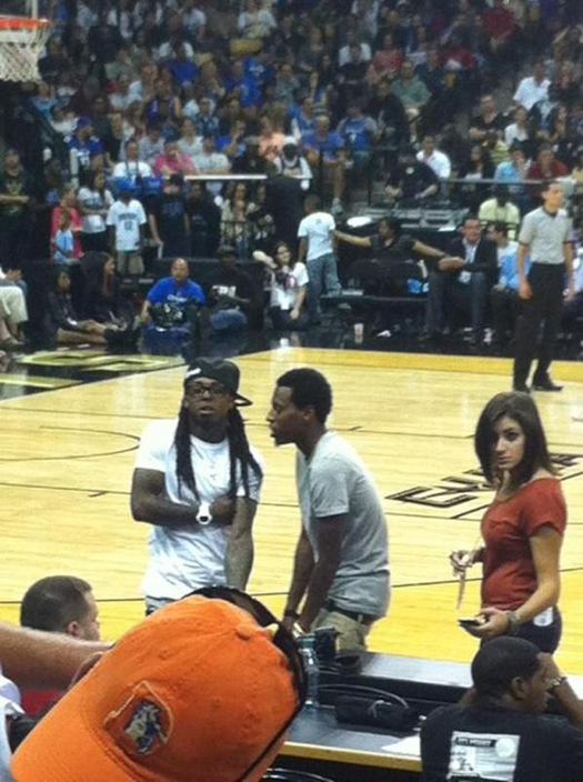 Pictures Of Lil Wayne At Dwight Howards D12 Foundation