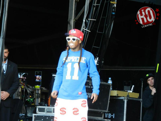 Pictures Of Lil Wayne Performing At The Sydney Football Stadium In Australia