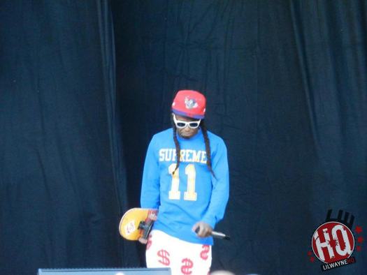 Pictures Of Lil Wayne Performing At The Sydney Football Stadium In Australia