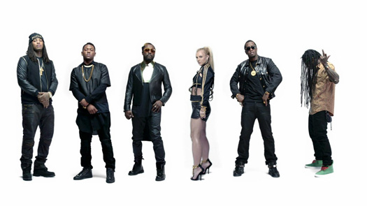 Will.I.Am Scream & Shout Remix Feat Lil Wayne & Various Artists Music Video