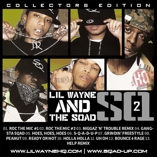 Sqad Up SQ2 Mixtape Front Cover