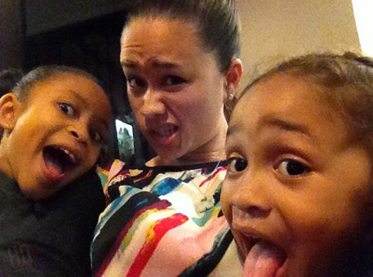 Lil Wayne Baby Mother Sarah Vivan With Her Children