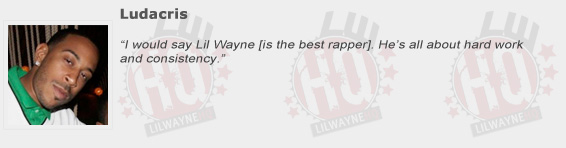 Ludacris Compliments Lil Wayne