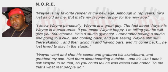 N.O.R.E. Compliments Lil Wayne