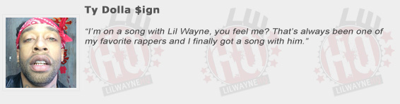 Ty Dolla Sign Compliments Lil Wayne
