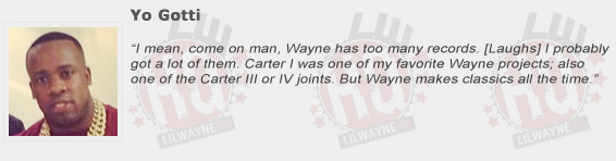 Yo Gotti Compliments Lil Wayne