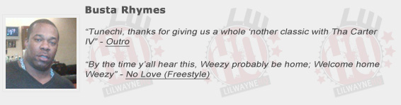 Busta Rhymes Shouts Out Lil Wayne