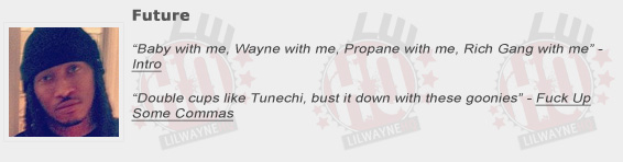 Future Shouts Out Lil Wayne