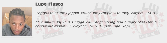 Lupe Fiasco Shouts Out Lil Wayne