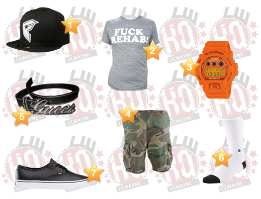 Lil Wayne Dolce Ultra Lounge Clothes List