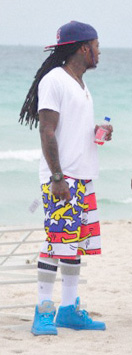 Lil Wayne Miami Beach Walk Style